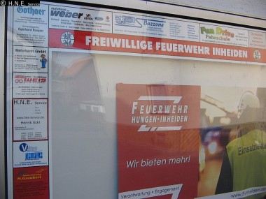 Feuerwehrschaukasten
